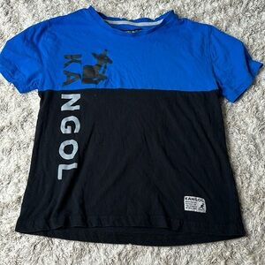 Medium youth boys KANGOL Med, born British raised on the streets of NY tee